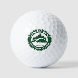 Glenbard West Golf Balls | Glen Ellyn Hilltoppers Golfball