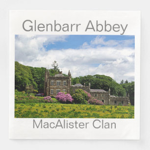 Glenbarr Abbey - MacAlister Clan Serviette