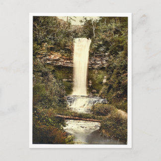 Glencar Wasserfall. Co. Sligo, Irland klassisches Postkarte