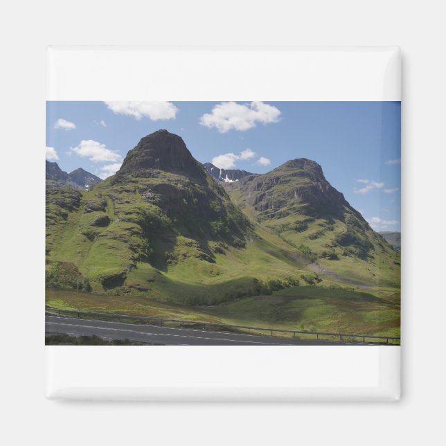 Glencoe 20539 im schottischen Hochland Magnet (Vorne)