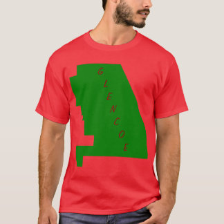 Glencoe IL zeichnen auf T-Shirt