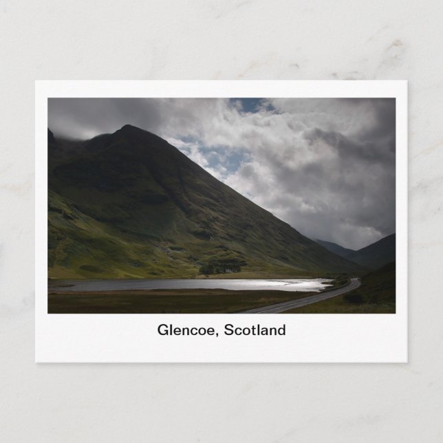 Glencoe Postkarte (Vorderseite)