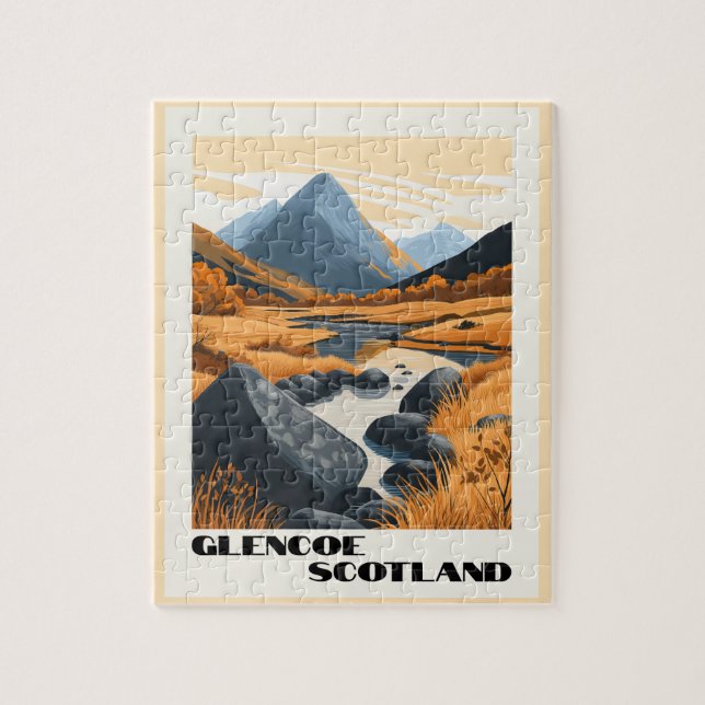 Glencoe, Schottland - Atemberaubende schottische H (Vertikal)
