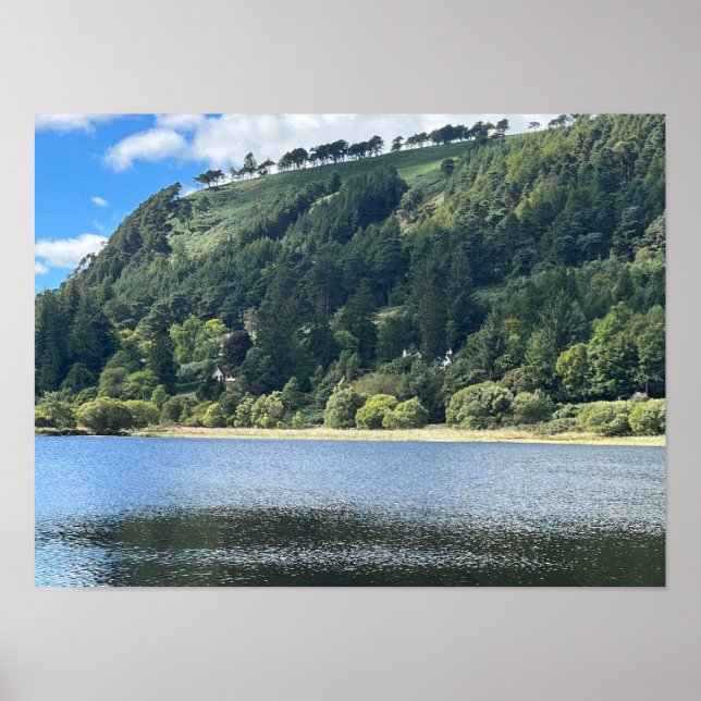 Glendalaugh Lakes Landkreis Wicklow Irland Europe Poster (Vorne)