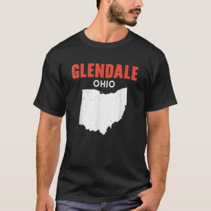 Glendale Ohio USA Staat America Travel Ohioan T-Shirt