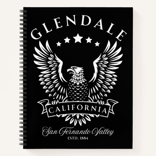 Glendale San Fernando Tal Vintag Notizbuch (Vorderseite)
