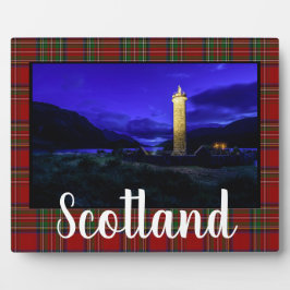Glenfinnan Monument Tabletop Fotoplatte