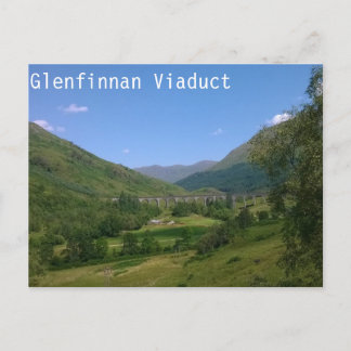 Glenfinnan Viaduct, Schottland Postkarte