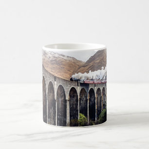 Glenfinnan-Viadukt-Dampfzug-Kaffeetasse Kaffeetasse