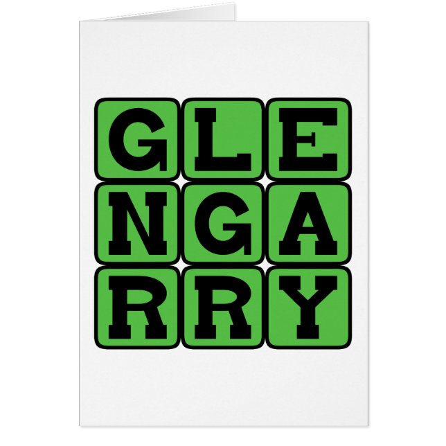 Glengarry, Boat-Shaped Hat (Vorne)