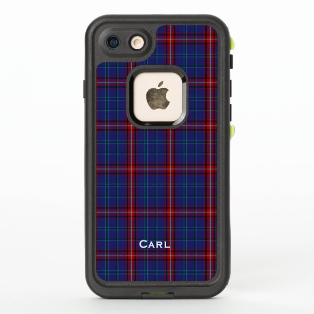 Glenn Clan Kariert LifeProof iPhone 7 Fall (Rückseite)