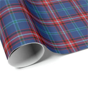 Glenn Clan Tartan Irish Kariert Pattern Geschenkpapier