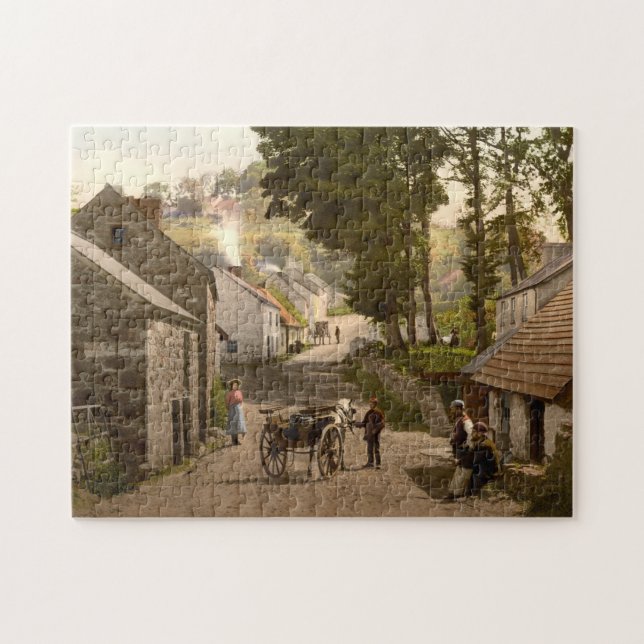 Glenoe Dorf, Landkreis Antrim, Nordirland (Horizontal)
