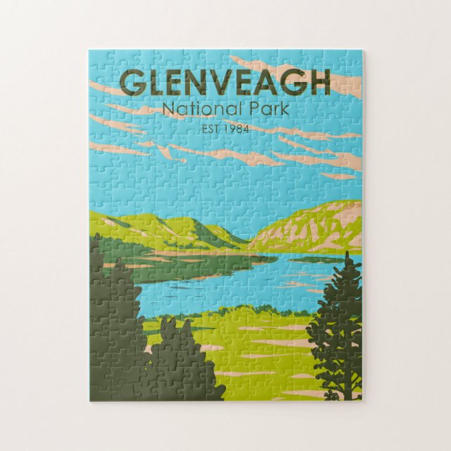 Glenveagh National Park Irland Lough Veagh Travel (Vertikal)