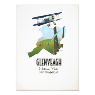 Glenveagh Nationalpark Irland Landkreis Donegal ma Fotodruck