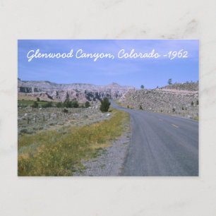 Glenwood Canyon Postkarte