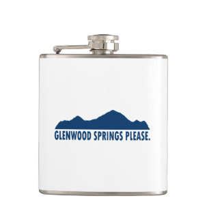 Glenwood Springs Colorado Bitte Flachmann