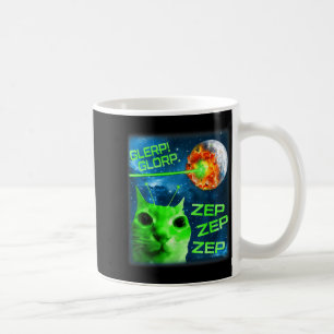 Glerp Glorp Lustige Außerirdische Katze Brainrot M Kaffeetasse