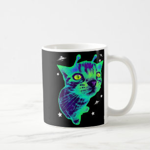 Glerp Glorp Lustige Außerirdische Katze Meme Gnarp Kaffeetasse