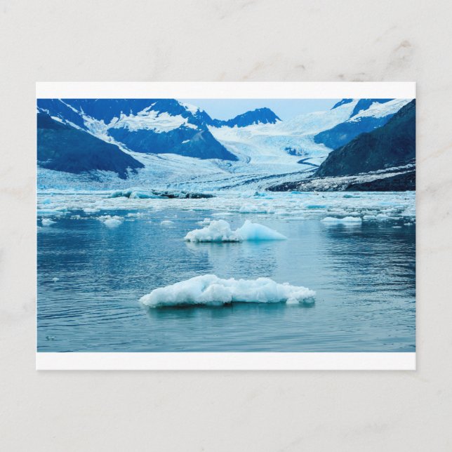 Gletscher 8 postkarte (Vorderseite)