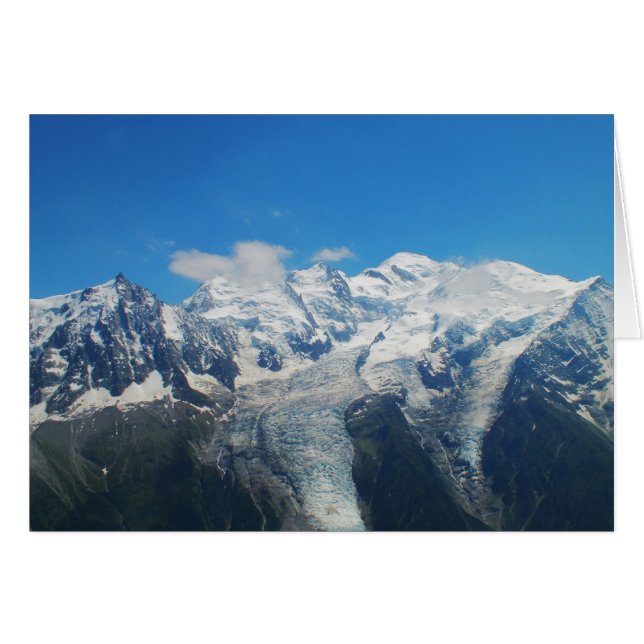 Gletscher auf dem Mont Blanc (Vorderseite (Horizontal))