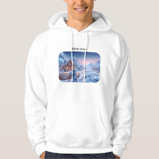 Gletscher Grinch Land der Eises Magischer Winter H Hoodie