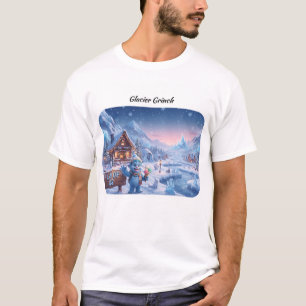Gletscher Grinch Land der Eises Magischer Winter T T-Shirt
