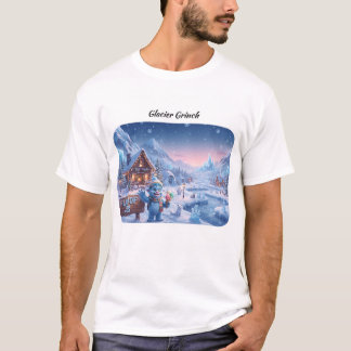 Gletscher Grinch Land der Eises Magischer Winter T T-Shirt