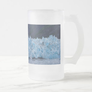Gletscher im Prince William Sound Alaska Mattiert  Mattglas Bierglas