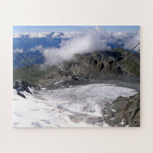 Gletscher Mont Fort in der Schweiz