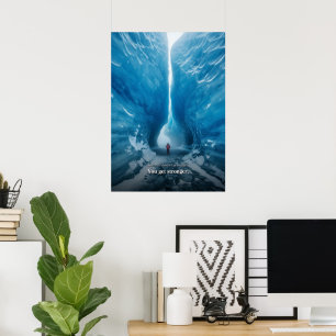 Gletscher-Motivationsaussage Poster