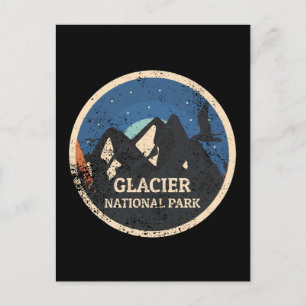 Gletscher-Nationalpark Postkarte