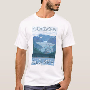 Gletscher-Szene - Cordova, Alaska T-Shirt