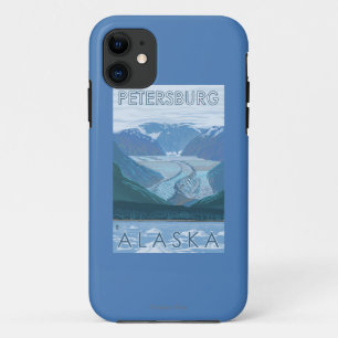 Gletscher-Szene - Petersburg, Alaska Case-Mate iPhone Hülle