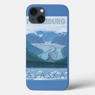 Gletscher-Szene - Petersburg, Alaska iPhone 13 Hülle