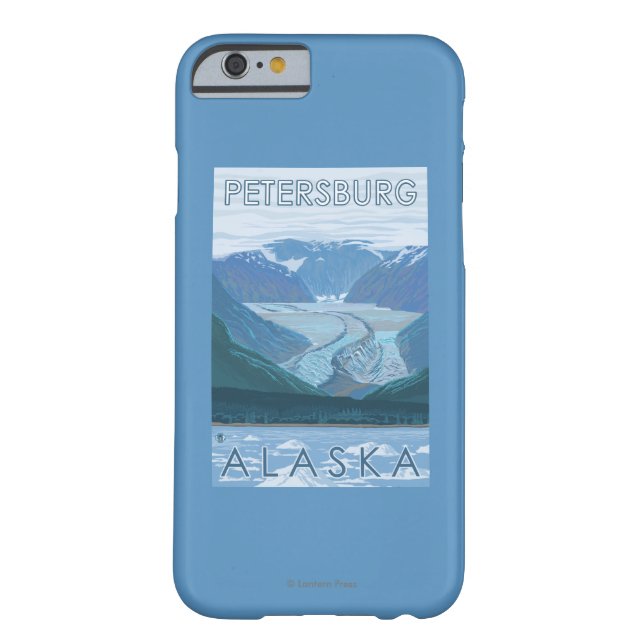 Gletscher-Szene - Petersburg, Alaska Case-Mate iPhone Hülle (Rückseite)