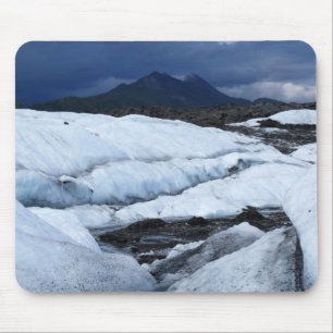 Gletscher und Berg Mousepad