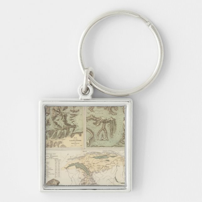 Gletscheralpen Schlüsselanhänger (Vorne)