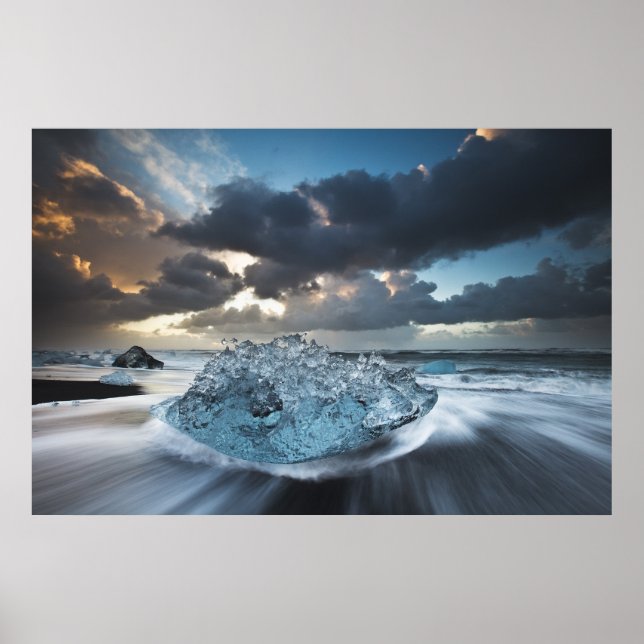 Gletscherbleiche Poster (Vorne)