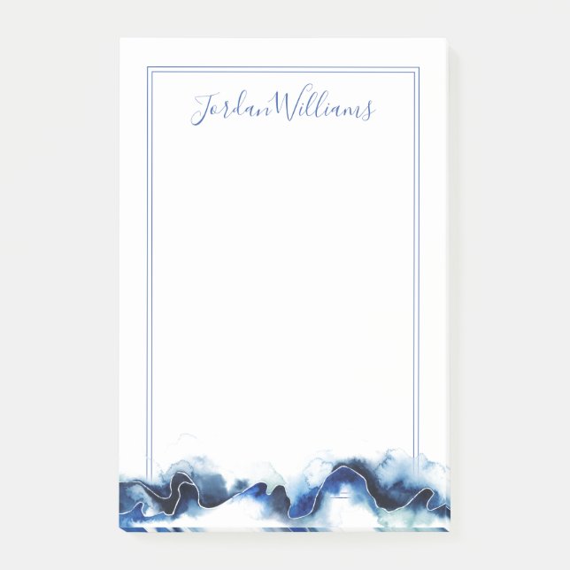 Gletscherbruch Post-it Klebezettel (Vorderseite)