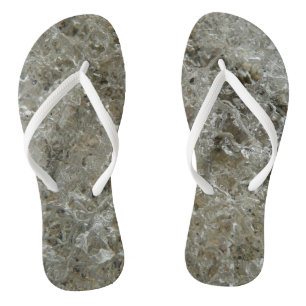 Gletschereis Abstrakte Naturstruktur Flip Flops