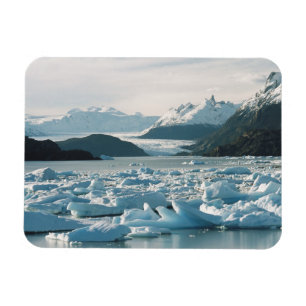 Gletschereisberge Magnet