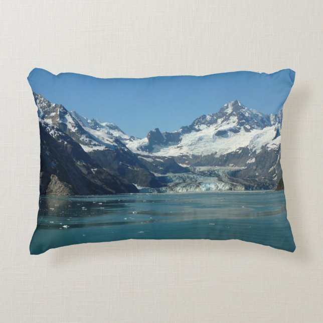 Gletschergewässer von Alaska Gefüttert Dekokissen (Vorderseite)