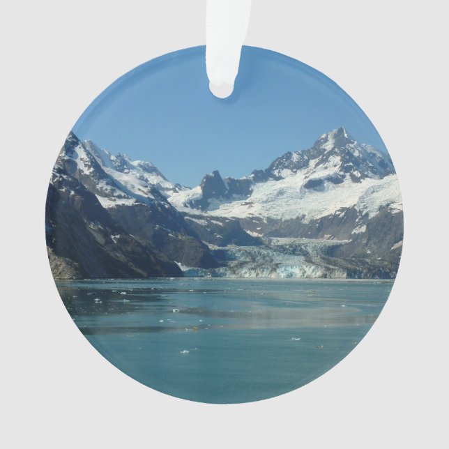 Gletschergewässer von Alaska Gefüttert Ornament (Vorderseite)