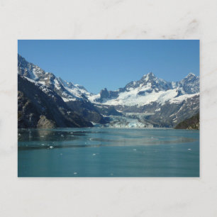 Gletschergewässer von Alaska Gefüttert Postkarte