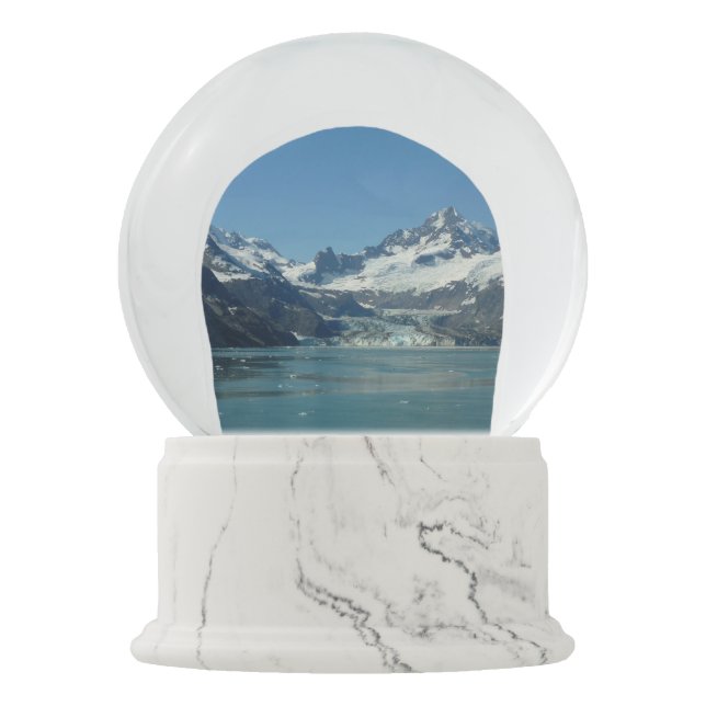 Gletschergewässer von Alaska Gefüttert Schneekugel (Vorderseite)