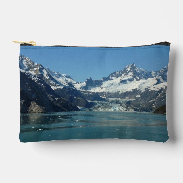 Gletschergewässer von Alaska Gefüttert Zubehörtasche (Vorderseite)