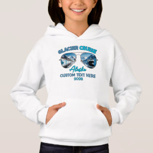 Gletscherkreuzfahrt Alaska Skandinavische Eisberge Hoodie