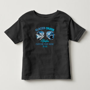 Gletscherkreuzfahrt Alaska Skandinavische Eisberge Kleinkind T-shirt