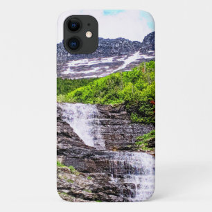 Gletschermelt Wasserfälle Rocky Mountains Case-Mate iPhone Hülle